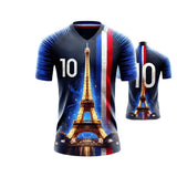  Kylian Mbappé #10 Jersey - Adult & Youth Sizes