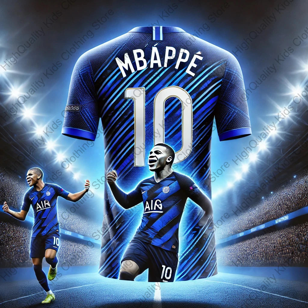 Kylian Mbappé #10 Jersey - Adult & Youth Sizes