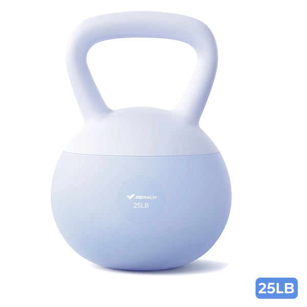 Sand-Filled Shock-Absorbing Kettlebell with Soft Base