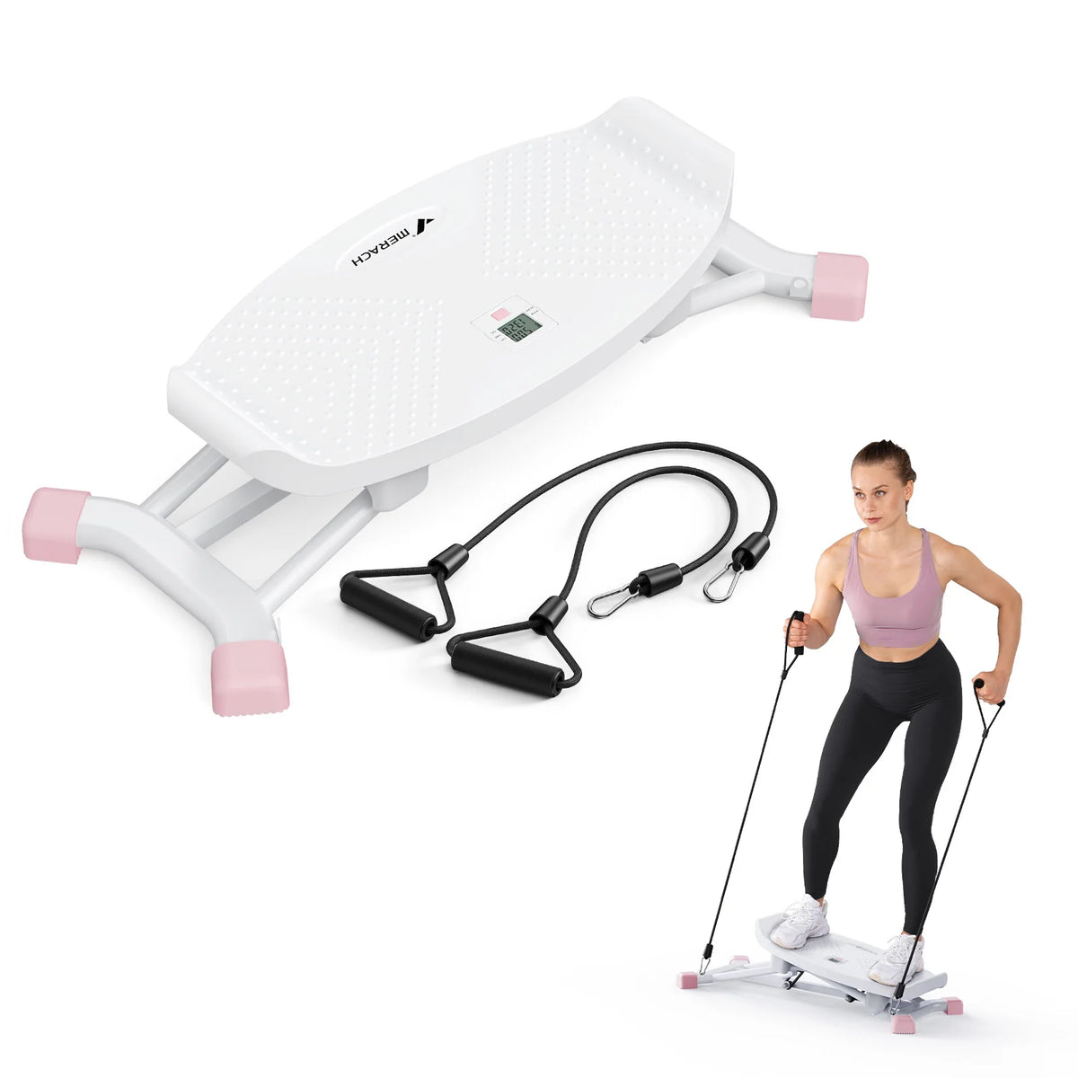 Simulated Ski Machine Full-Body Cardio & Leg Trainer