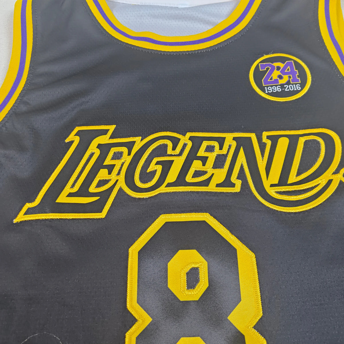 Men's Mamba Legend Embroidered Basketball Vest Jersey