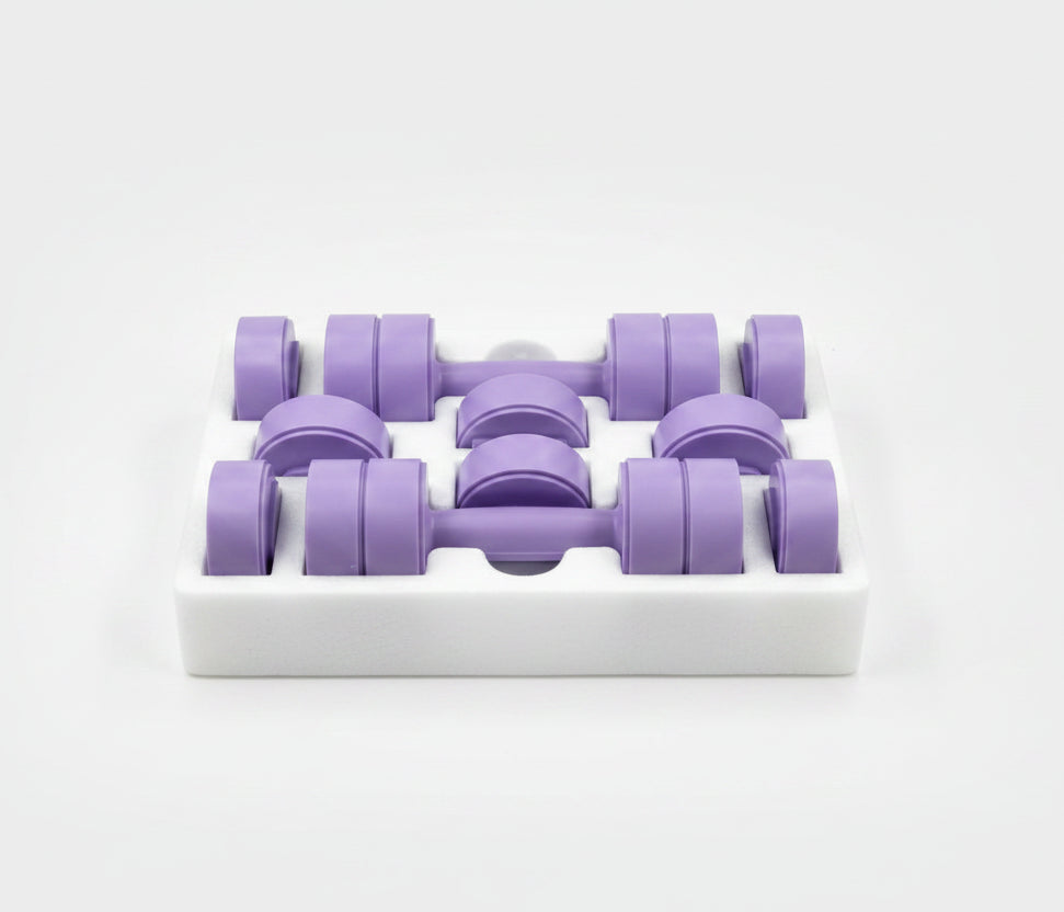 Adjustable Dumbbell Set: Non-Slip & Anti-Roll Design