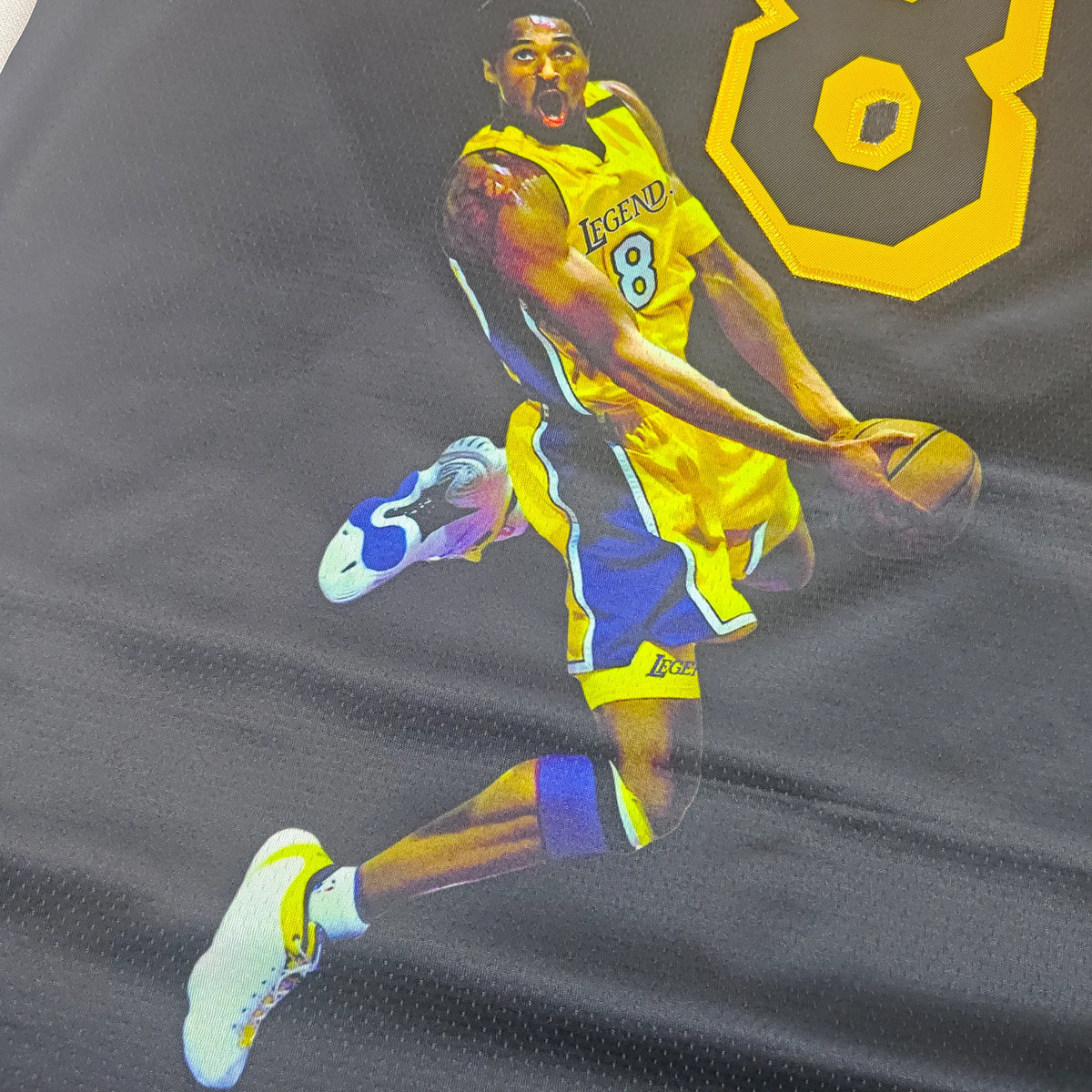 Men's Mamba Legend Embroidered Basketball Vest Jersey