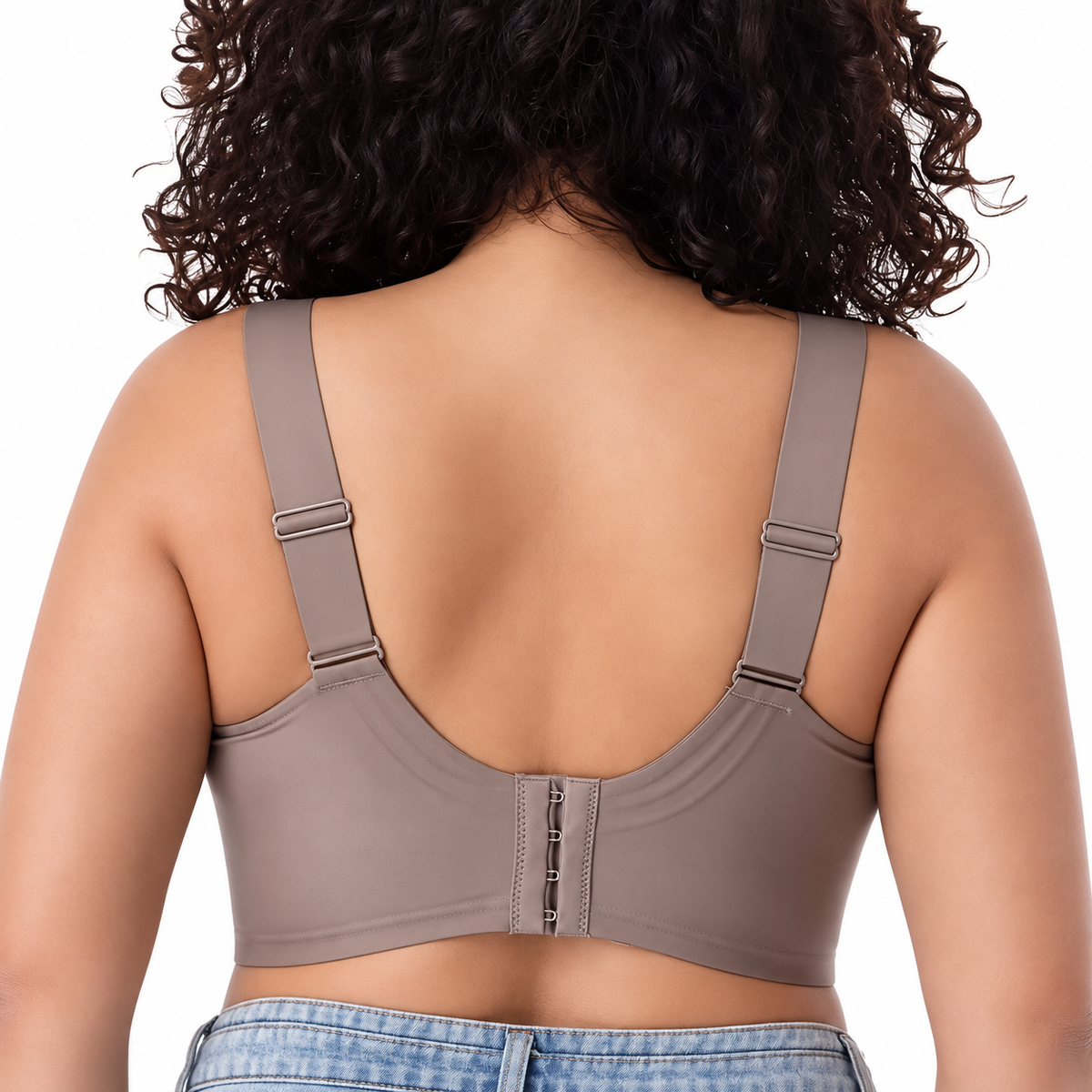 Seamless Thin-Cup Wireless Push-Up Bra for Women