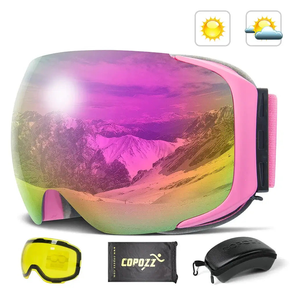  Pink goggles set