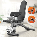 MIYAUP-Household Sit-ups Fit Equipment, Multifunctional Fitness Chair, Leg Trainer, Bird Dumbbell Bench 24 Hour Sport