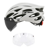 Visored Bike Helmet with LED LightBicycle Accessories24 Hour Sport