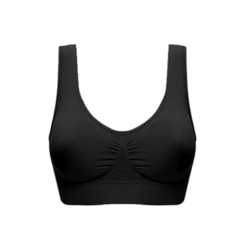 Breathable Yoga Bra with Wireless Support