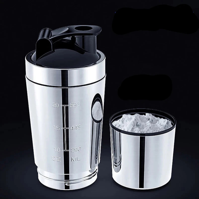 Insulated Protein Shaker with Detachable Inner Layer