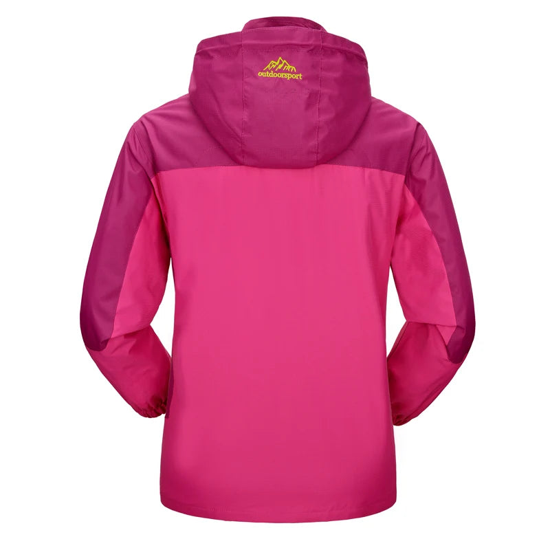 Women's Camping & Hiking Jacket - Waterproof