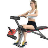 MIYAUP-Household Sit-ups Fit Equipment, Multifunctional Fitness Chair, Leg Trainer, Bird Dumbbell Bench 24 Hour Sport