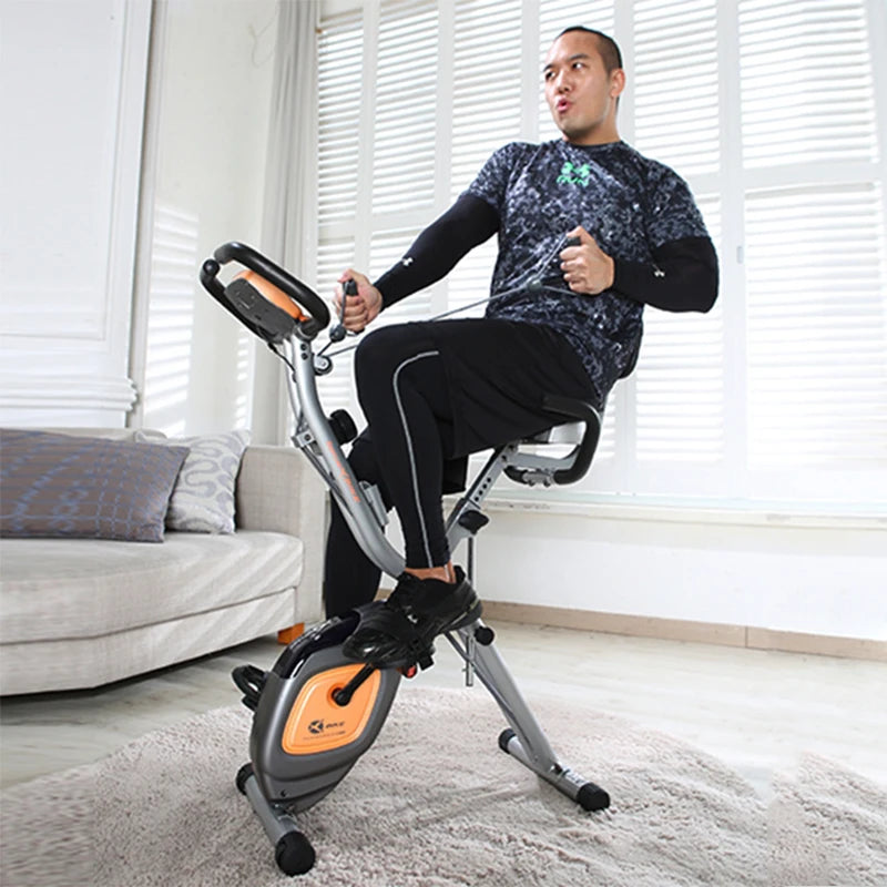 Foldable Magnetic Exercise Bike for Home Workouts