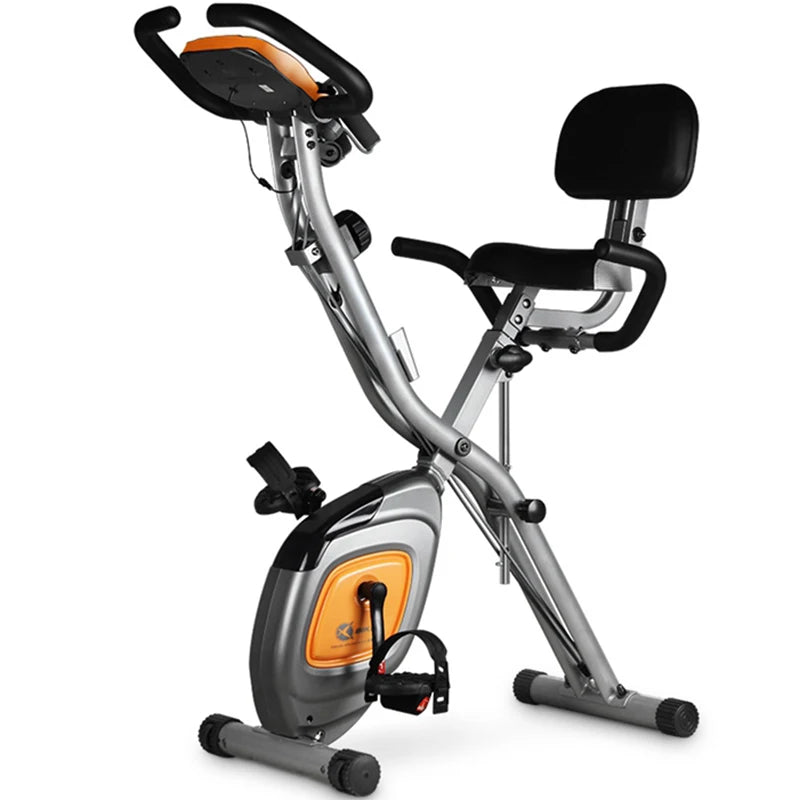 Foldable Magnetic Exercise Bike for Home Workouts