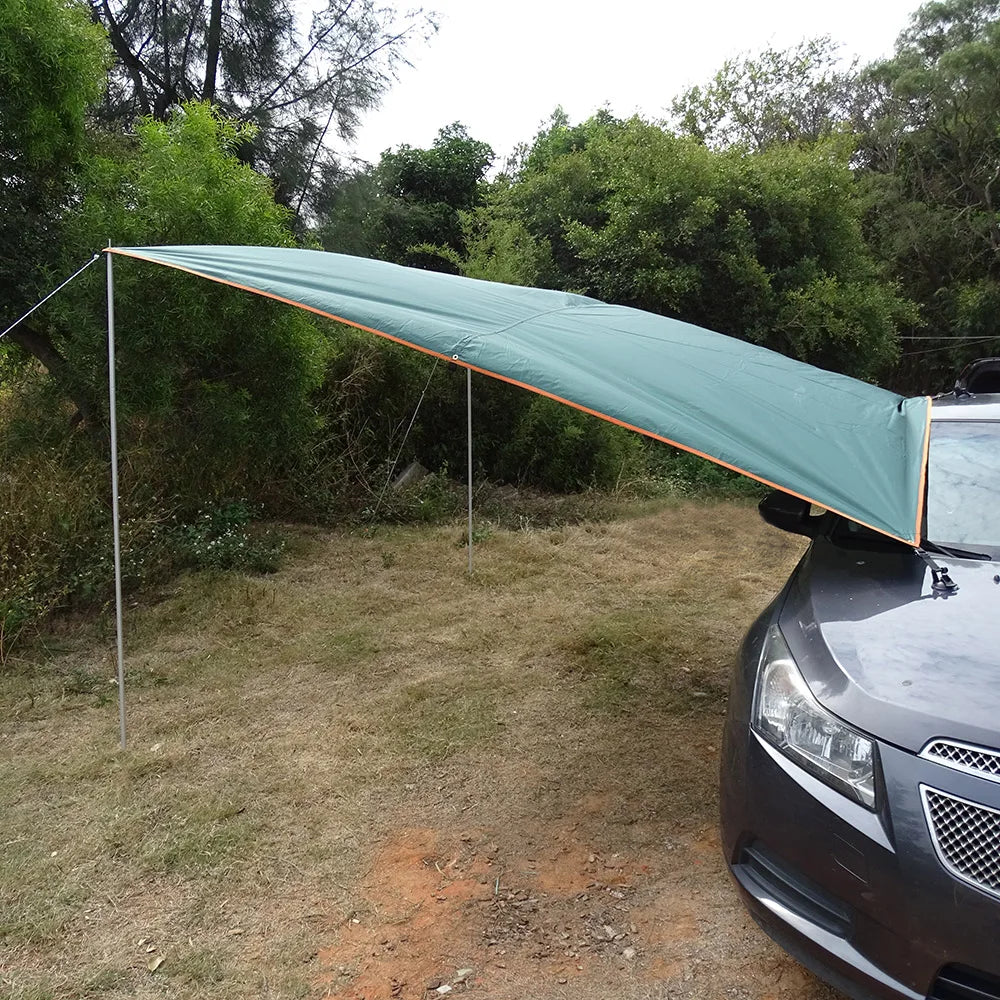 Waterproof Car Tent with Sun Protection and Anchoring