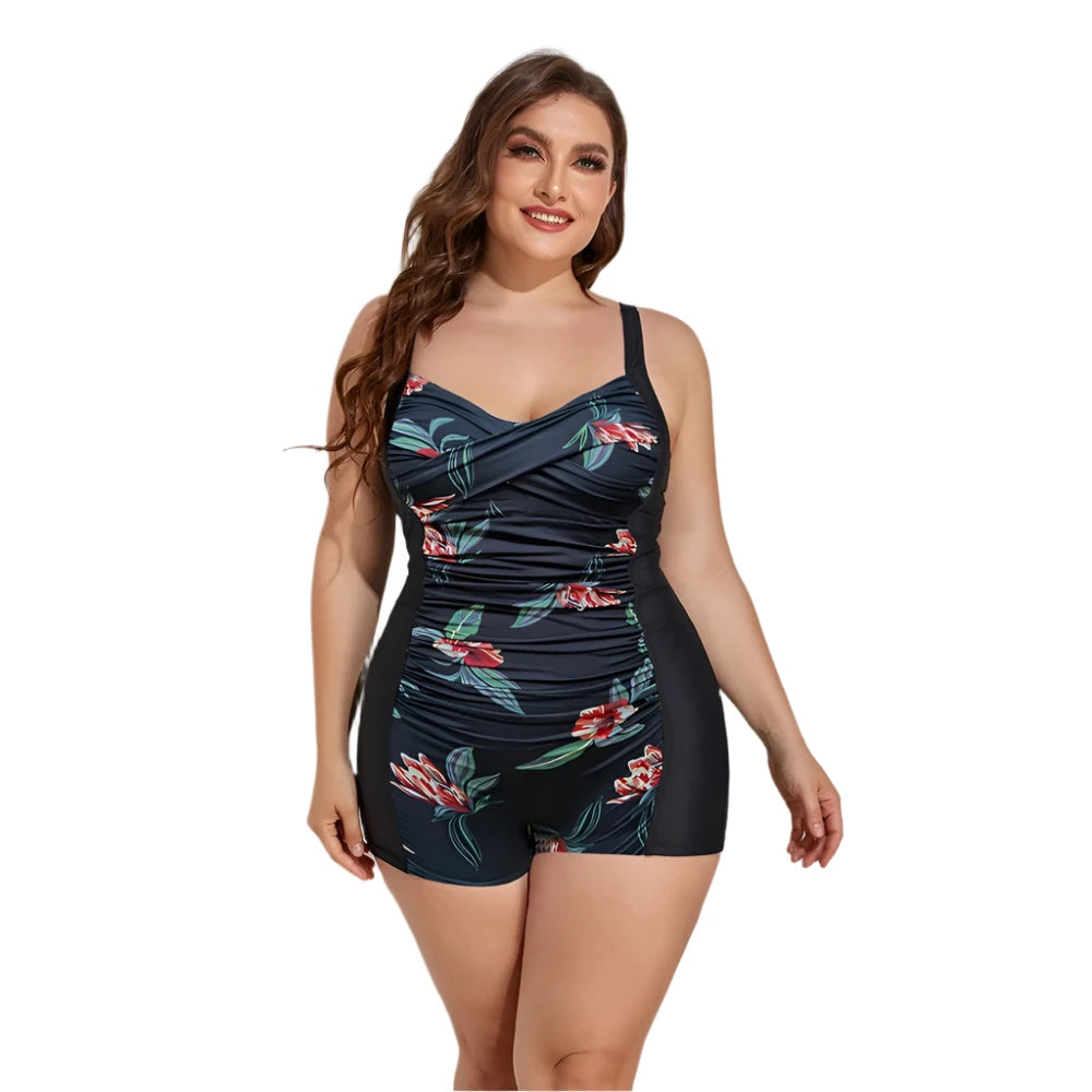 Women's Plus-Size One-Piece Swimsuits