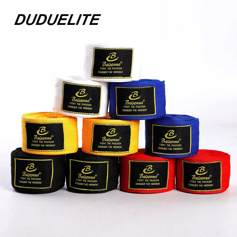 Boxing & MMA Hand Wraps - Durable Cotton, 2 Rolls