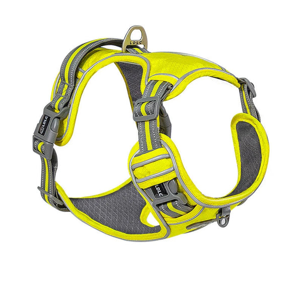 Reflective Padded Dog Harness Adjustable Safety Vest for All Dogs