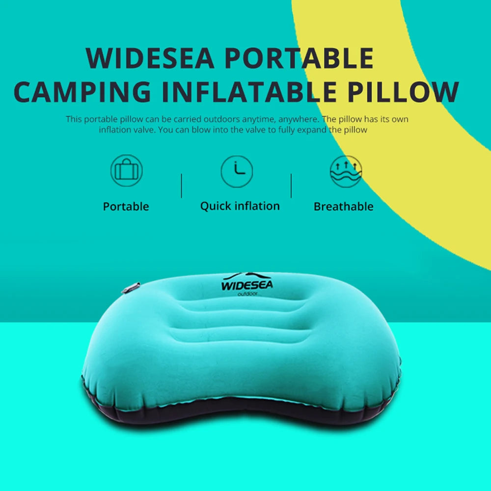 Lightweight, Folding Air Cushion for Outdoor Travel