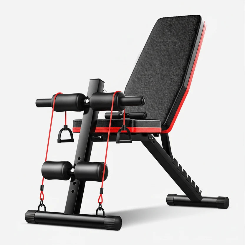 MIYAUP-Household Sit-ups Fit Equipment, Multifunctional Fitness Chair, Leg Trainer, Bird Dumbbell Bench 24 Hour Sport