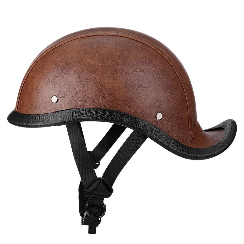 Classic Style, Modern Safety: Retro Half Helmet