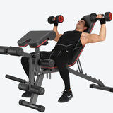 MIYAUP-Household Sit-ups Fit Equipment, Multifunctional Fitness Chair, Leg Trainer, Bird Dumbbell Bench 24 Hour Sport