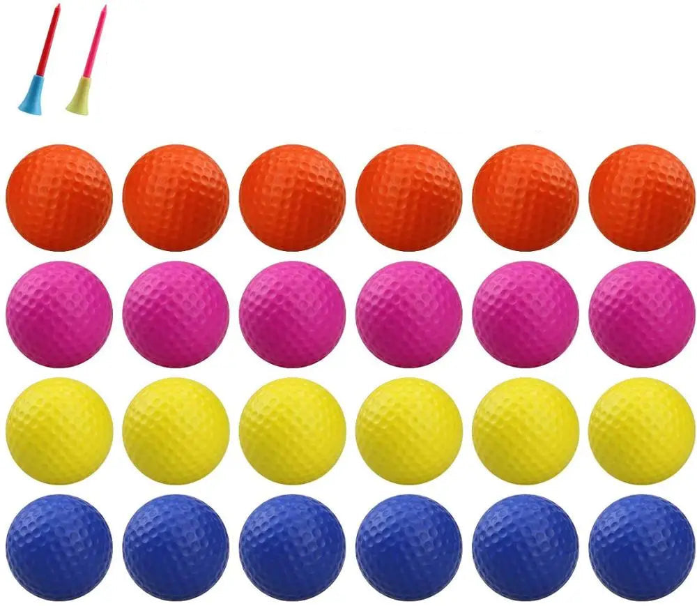 Soft Sponge Foam Golf Practice Balls – Indoor & Outdoor Use