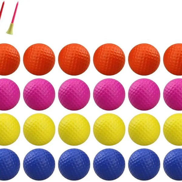 Soft Sponge Foam Golf Practice Balls – Indoor & Outdoor Use