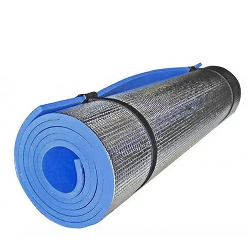 Enhanced Grip Yoga Mat with Aluminum Foil Technology
