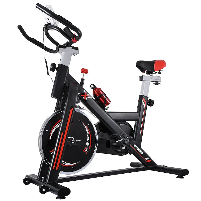 Heavy-Duty Indoor Cycling Bike with Silent Magnetic Resistance