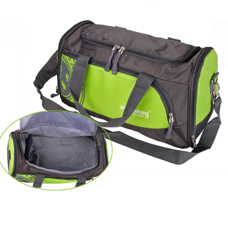 Durable Nylon Duffel for Fitness & Travel