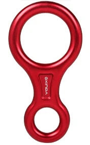 8-Shape Descender: 45KN Rappelling, Belaying, and Abseiling Kit