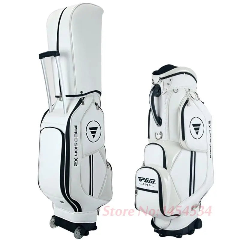 Premium Golf Trolley Bag: Large Capacity, Durable Wheels