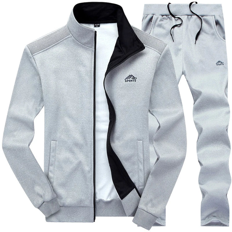 Perfect for Spring Autumn Men's 2 Piece SetMen's sportswear suit24 Hour Sport