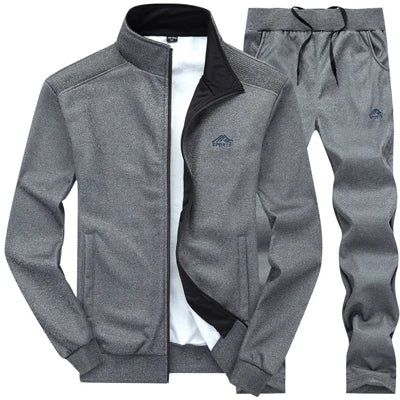 Perfect for Spring Autumn Men's 2 Piece SetMen's sportswear suit24 Hour Sport