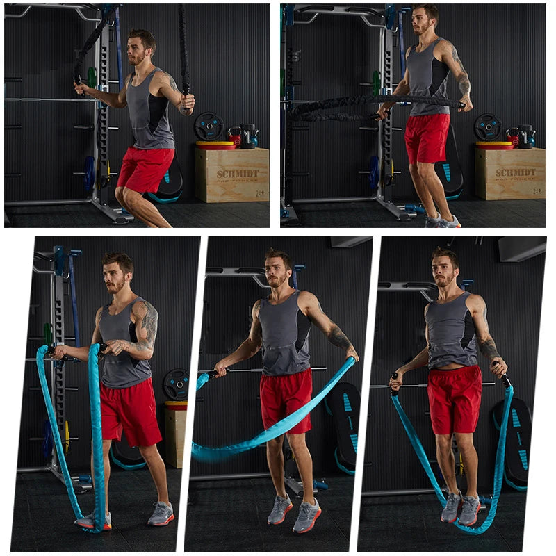 Heavy-Duty Battle Rope for Intense Workouts