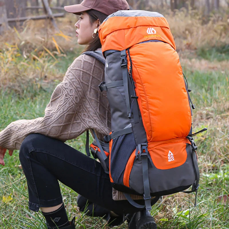 65L Camping Backpack For Hiking Climbing