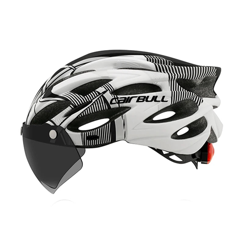 Visored Bike Helmet with LED LightBicycle Accessories24 Hour Sport