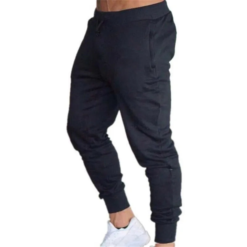 Men's Gray Fitness Joggers