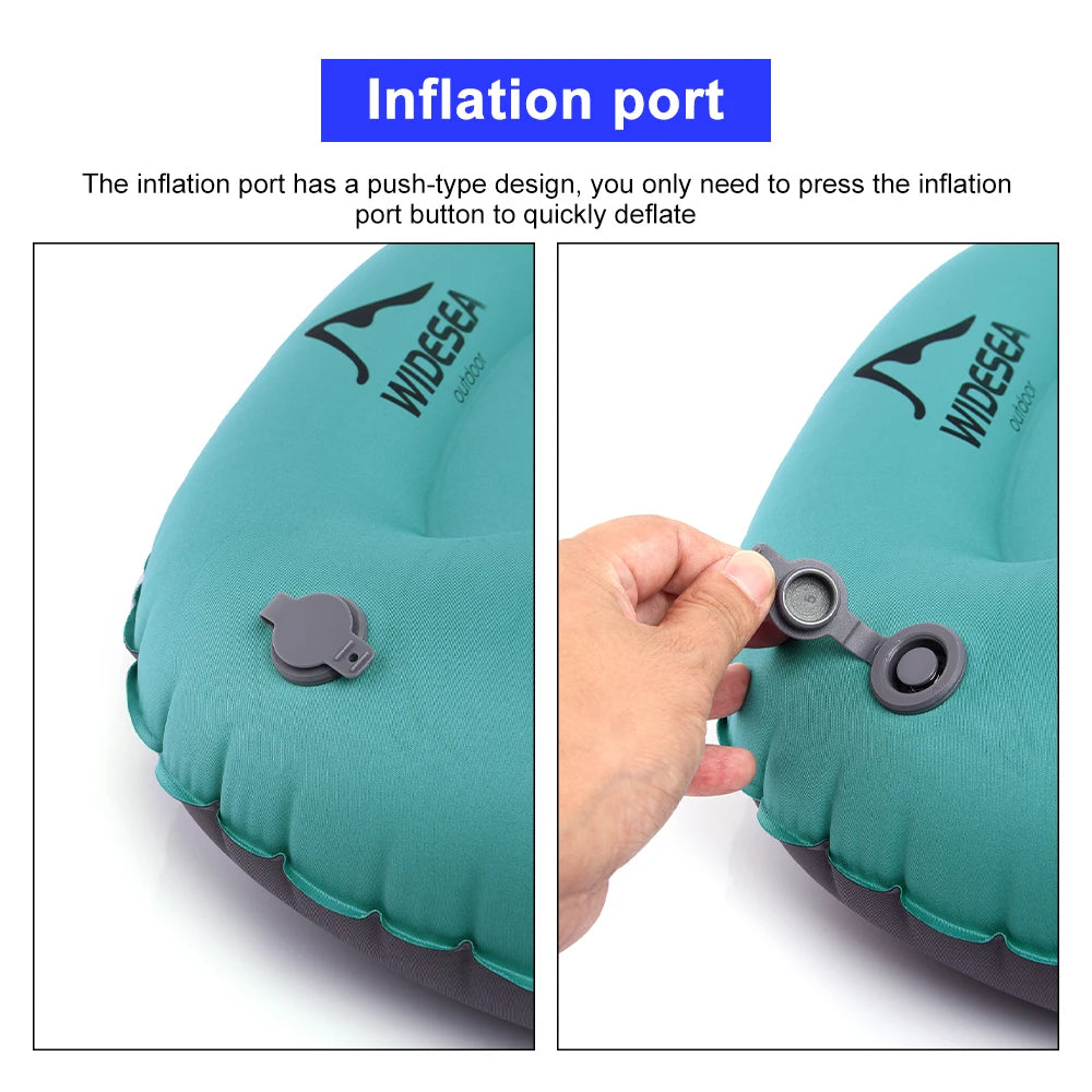 Lightweight, Folding Air Cushion for Outdoor Travel