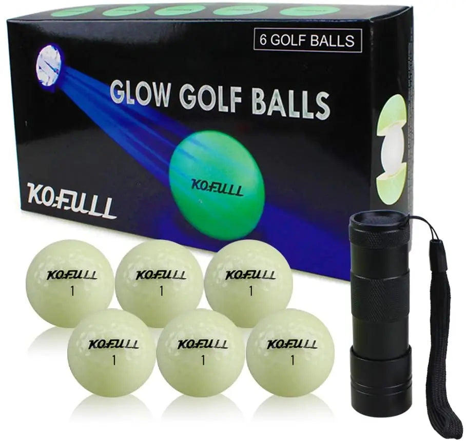 Luminous Night Golf Balls (6 Pack)