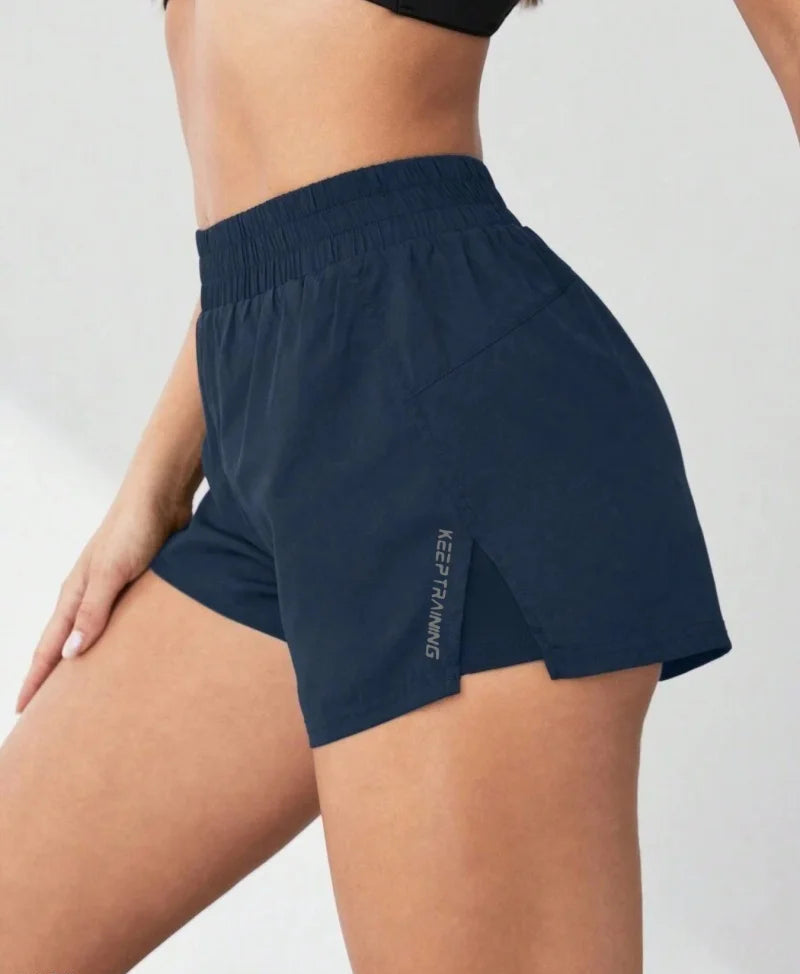 Quick-Dry 2-in-1 Running & Gym Shorts for Women