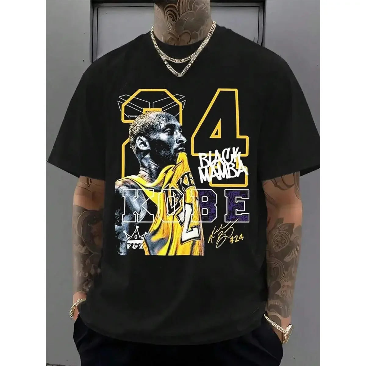 Kobe Bryant Lakers Classic Cotton T-Shirt