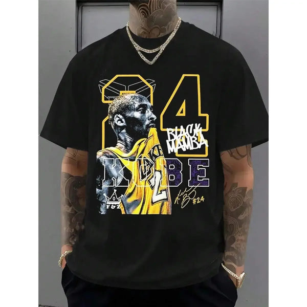 Kobe Bryant Lakers Classic Cotton T-Shirt