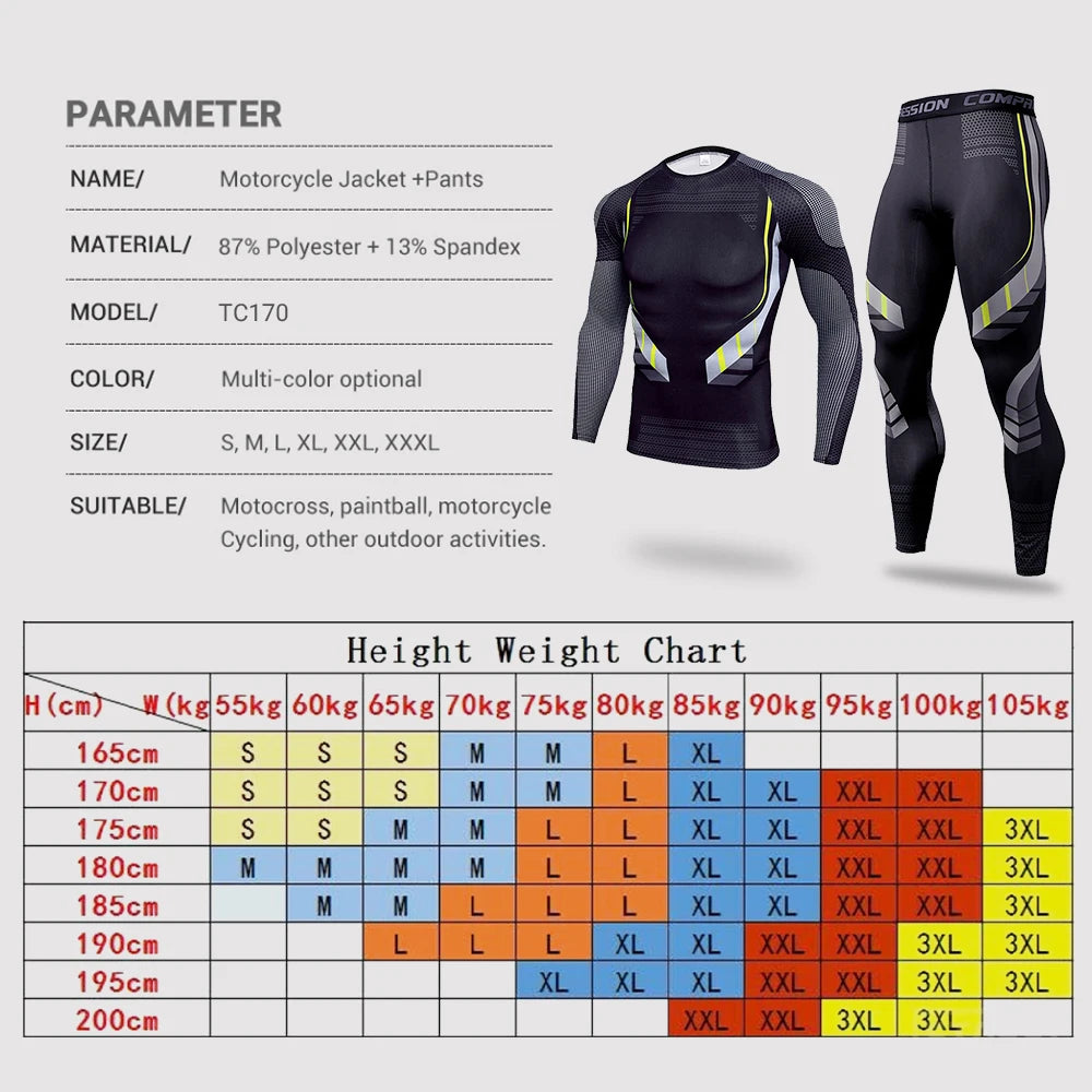 Men's Compression Workout Set