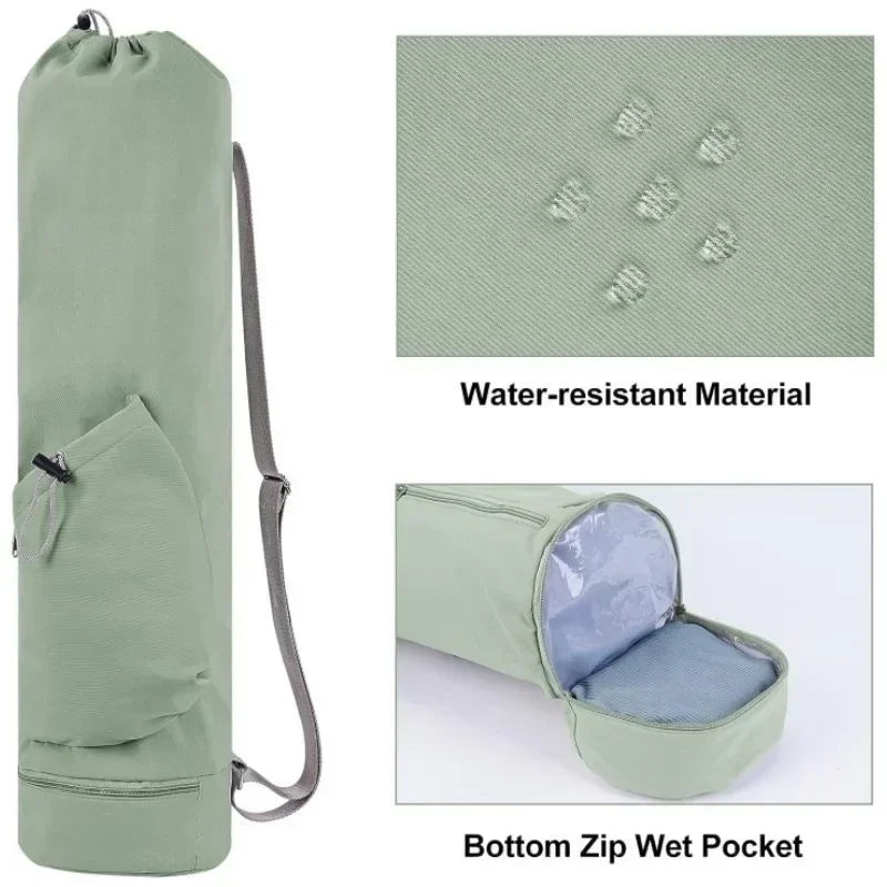 Yoga Mat & Water Bottle Bag