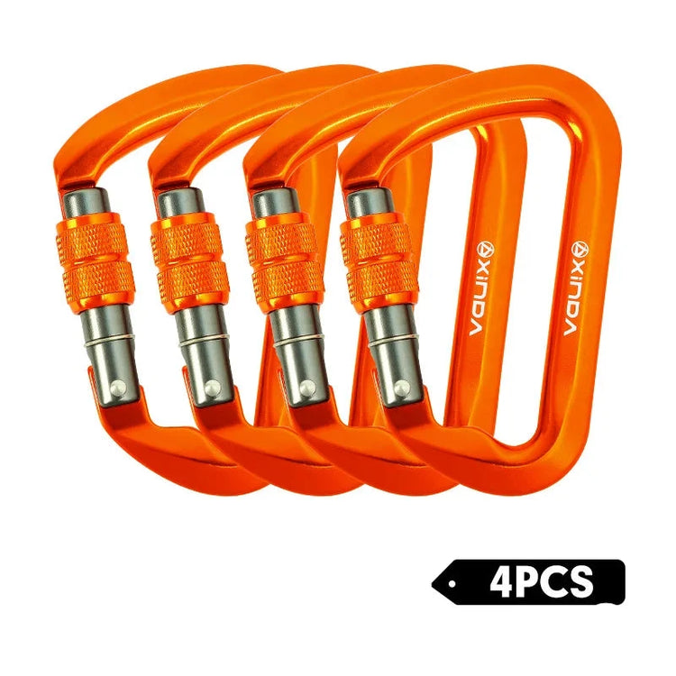 High-Strength Aluminum Carabiner: Perfect for Outdoor EnthusiastsSafety Accessories24 Hour Sport