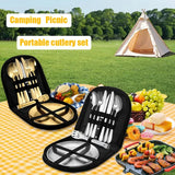 Outdoor camping picnic travel portable storage 10PCS stainless steel