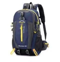 Nylon Hiking Backpack with Padded Straps & Waist Belt