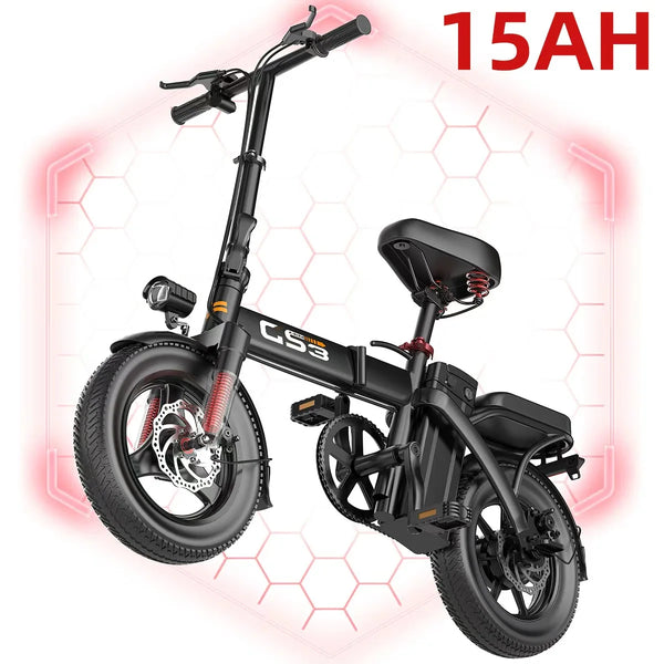 Foldable Adult Electric Bike Lightweight & High-Speed