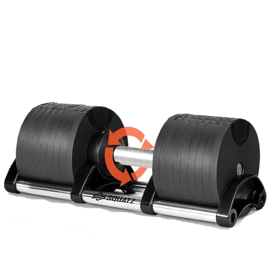 Efficient Weight Training: 70lb Adjustable Dumbbells
